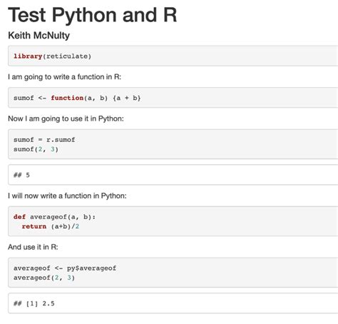 同一个项目中让R和Python协作